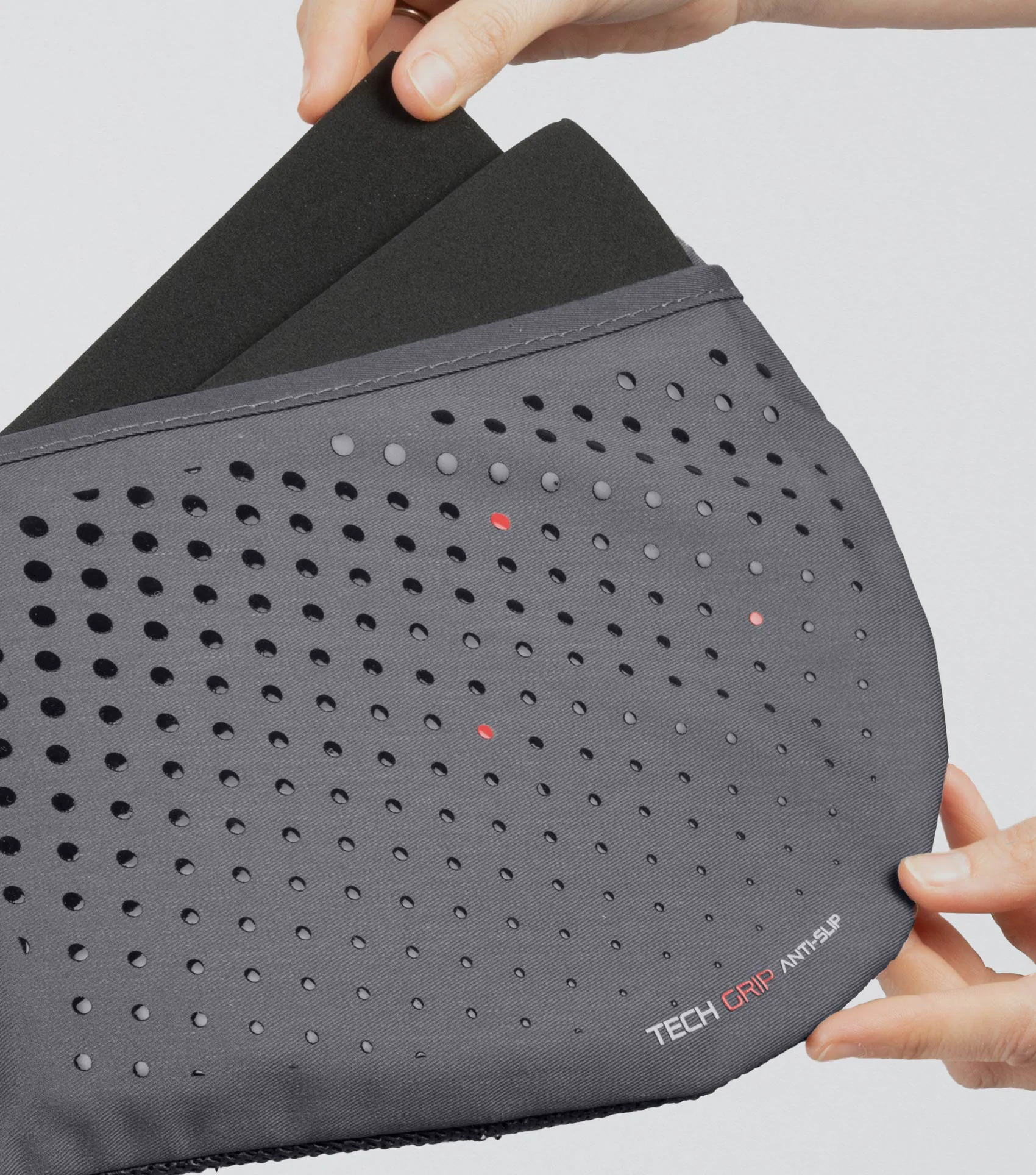 Tech Grip Pro Anti-Slip Correction Saddle Pad Grey - Image 3